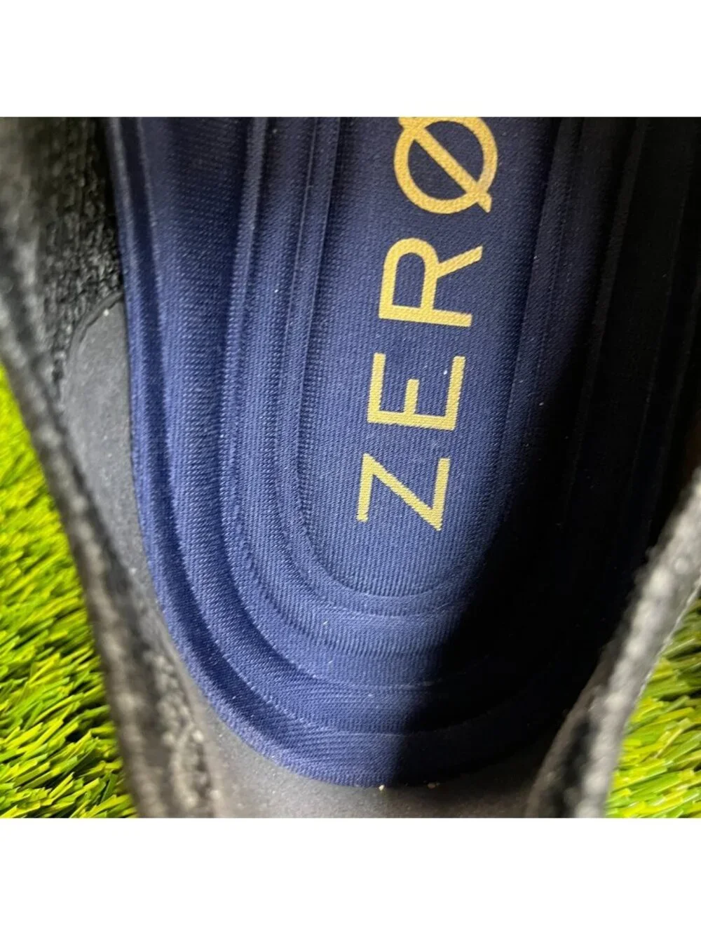 Cole Haan 2.Zerogrand Stitchlite Mens Size 12 Black Gray Casual Oxford Shoes